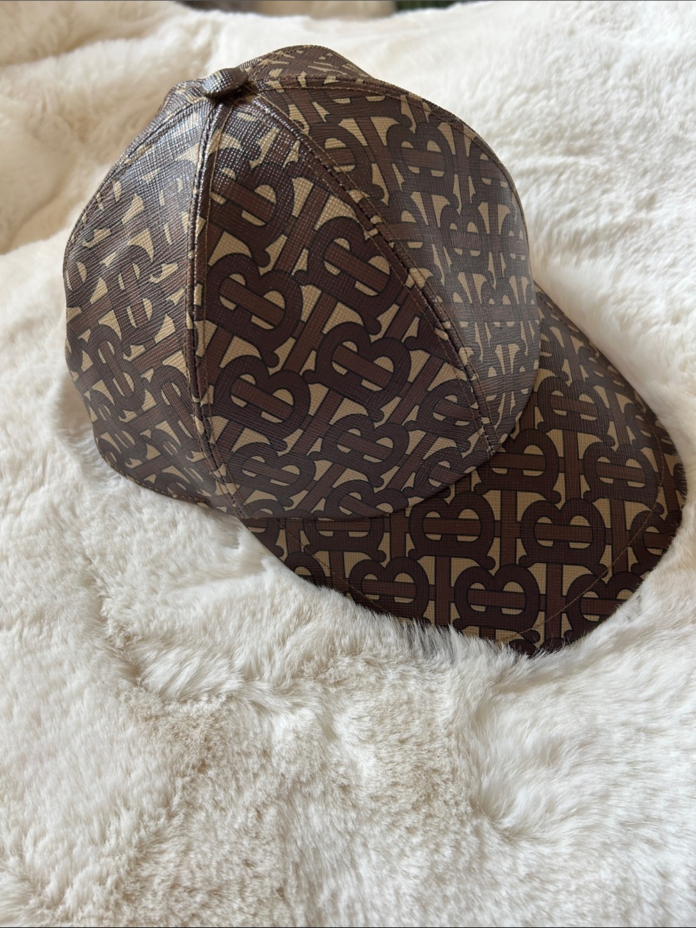 Burberry Monogram Brown Baseball Cap